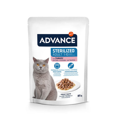 Pâtée pour chats stérilisés à la Dinde - ADVANCE