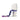 Doggyroller Violet avec mousqueton - DOGY