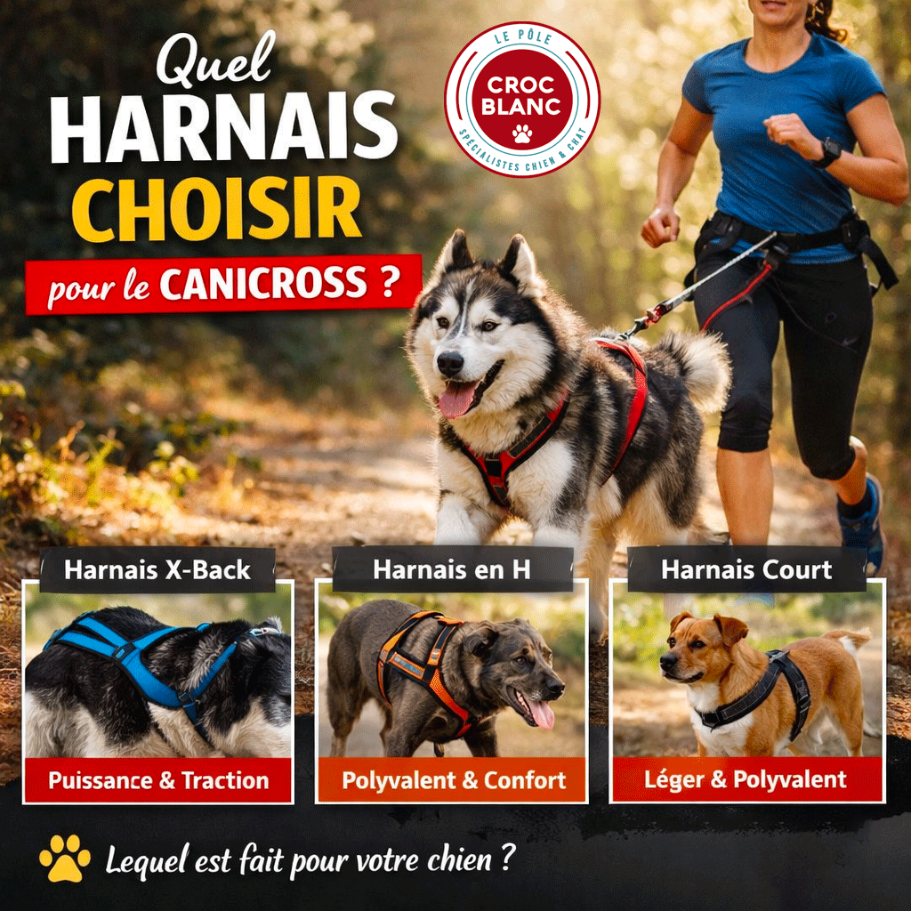 Quel harnais choisir pour le canicross ?