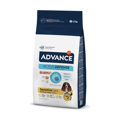 Advance Sensitive Medium Maxi Saumon 12 KG -  Croquettes pour Chien