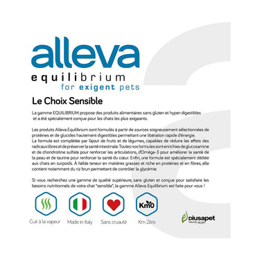 ALLEVA Equilibrium Chat au Poulet 1,5 KG (Uniquement en Magasin)