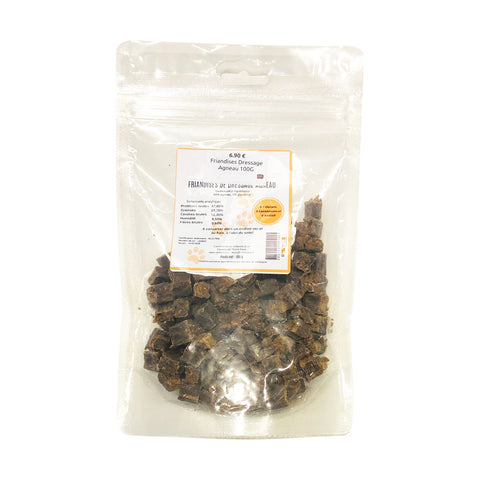 Friandises de dressage à l'agneau  100g - Cernunos