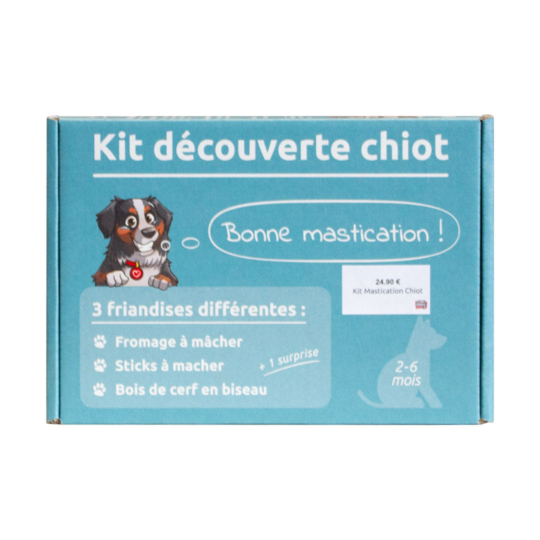 Kit de mastication chiot - Croc Blanc