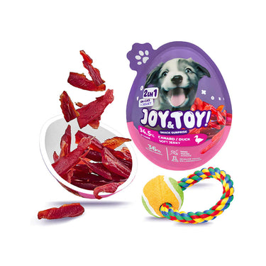 Joy and Toy – Snack Surprise 2-en-1 Canard pour Chien
