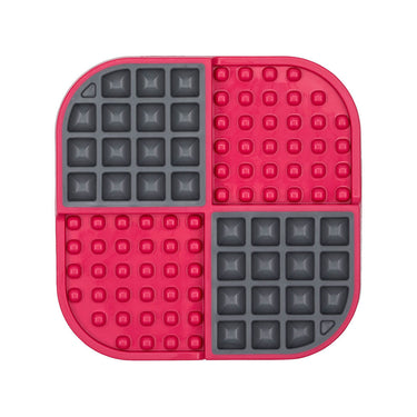 Tapis de lèche Slomo - LICKIMAT (Rouge)