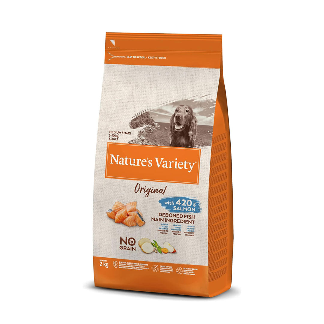 Nature's Variety Adult au Saumon - Croquettes pour Chien