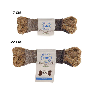 Chew Bones Goût Saumon (17 cm) – Haba’s All Nature