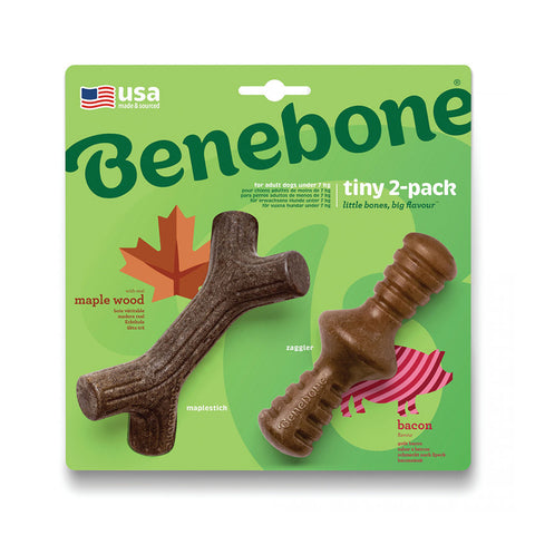 Pack 2 Stick Maple et Zaggler Bacon - Benebone