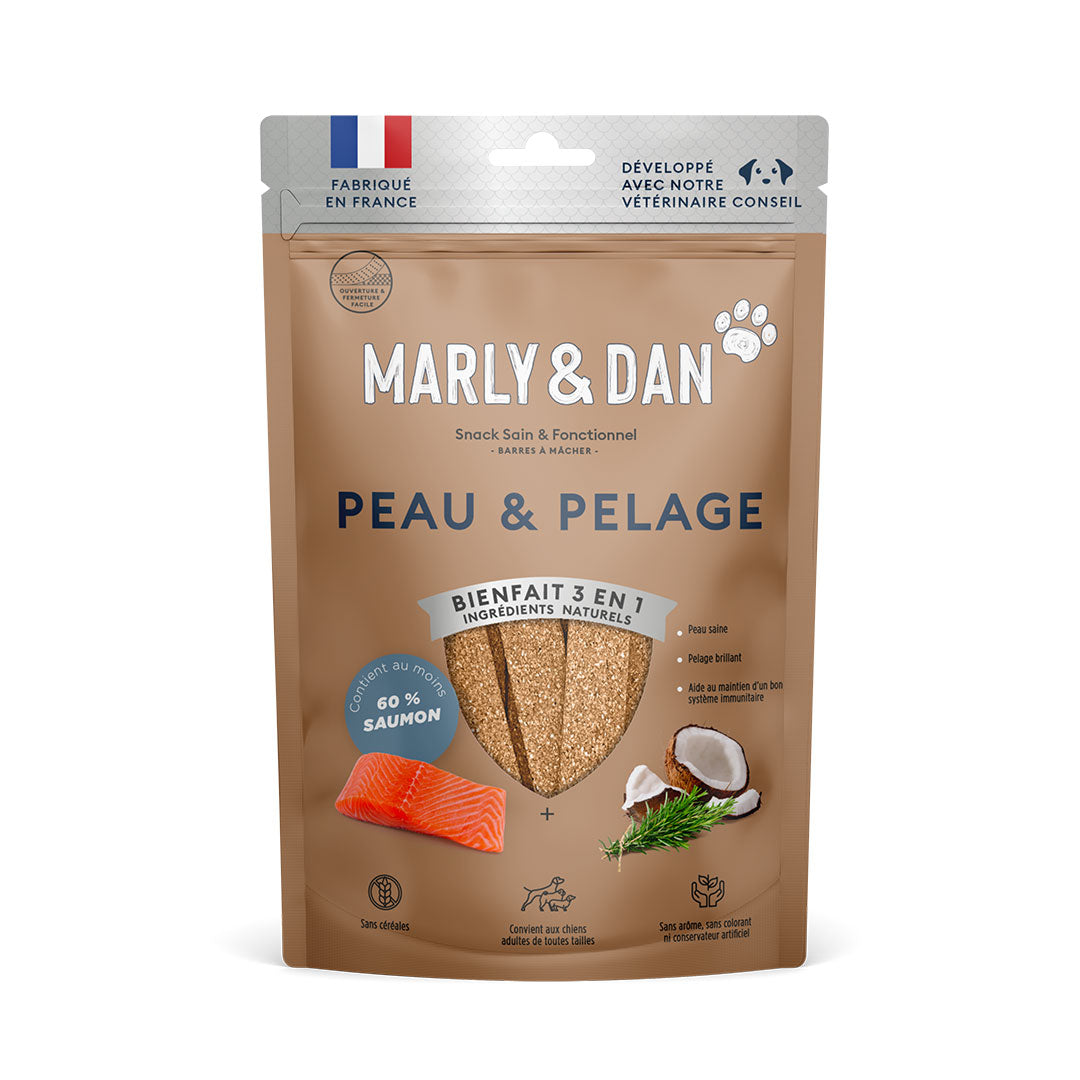 Friandises Peau et Pelage - MARLY ET DAN 80gr