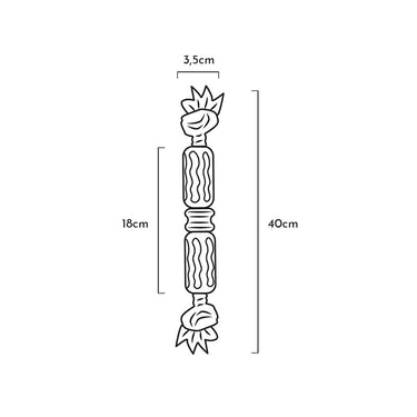 Rub Flosser avec Corde - RETORN