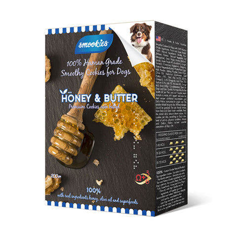 Friandises Beurre Miel - SMOOKIES 200gr