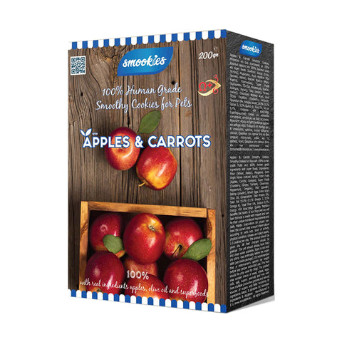 Friandises Pomme Carotte - SMOOKIES 200gr