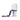 Doggyroller Violet avec mousqueton - DOGY