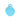 Médaille Basic Cercle Petit – Bleu Ciel Aluminium