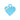 Médaille Basic Coeur Petit – Bleu Ciel Aluminium