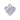 Médaille Basic Coeur Petit – Gris Aluminium