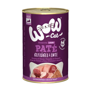 WOW – Senior Chat Volaille & Canard – 400 g